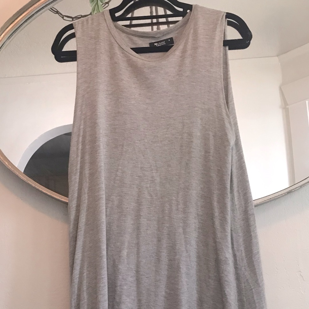 Michael Lauren Grey shirt dress
